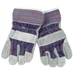 Gloves - 2  Chrome Leather Candy Stripe