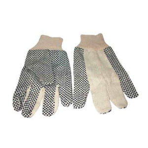Gloves - Polka Dot Canvas