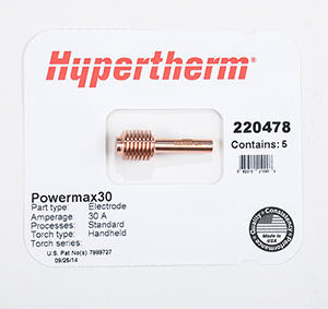 Plasma Hypertherm Electrode