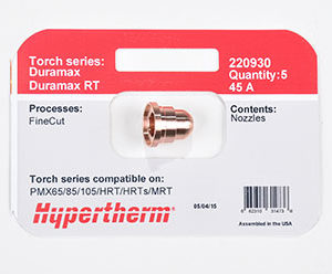 Plasma Hypertherm Fine Cut