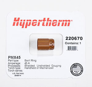 Plasma Hypertherm Swirl Ring