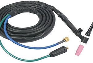 Tig Torch x 4m with valve 2P SR17