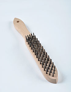 Wire Brush Wooden Handle Mild Steel