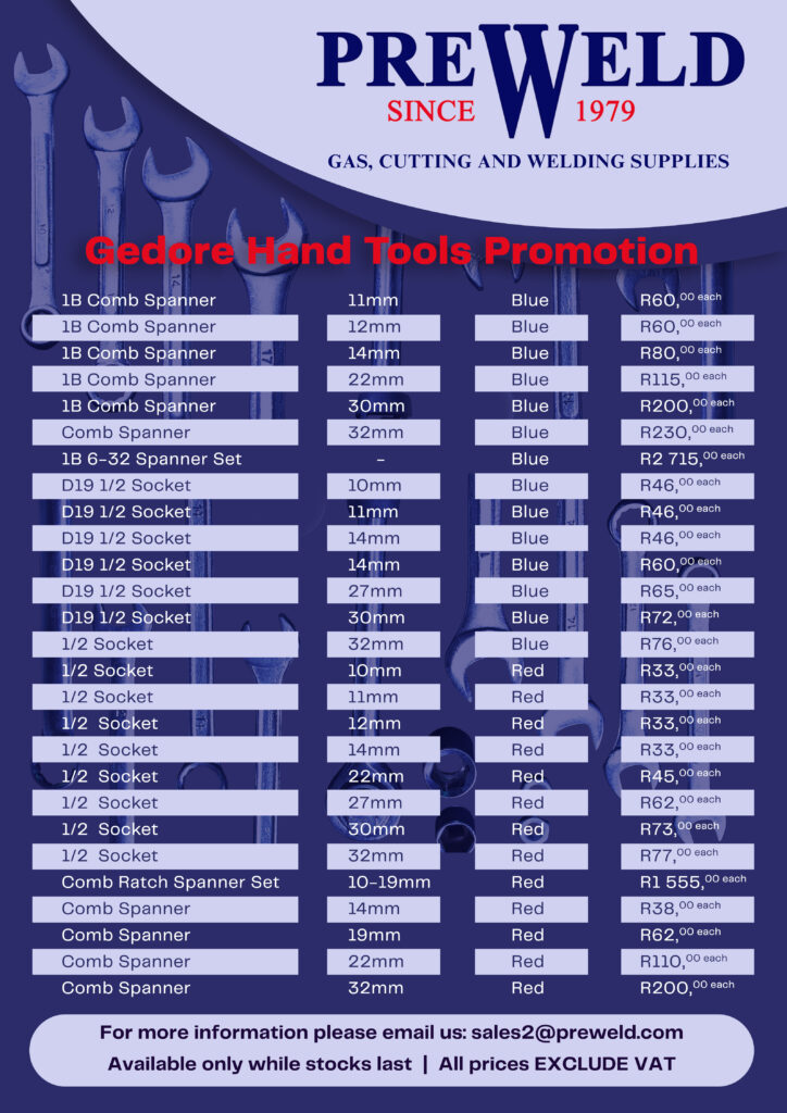 Preweld ads 2025 - Drill Bits