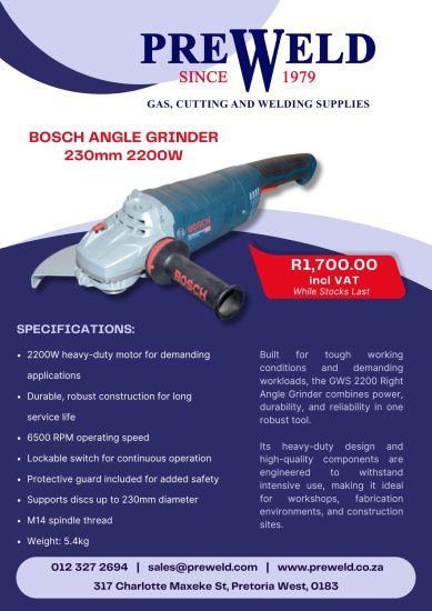 Bosch Angle Grinder Ad
